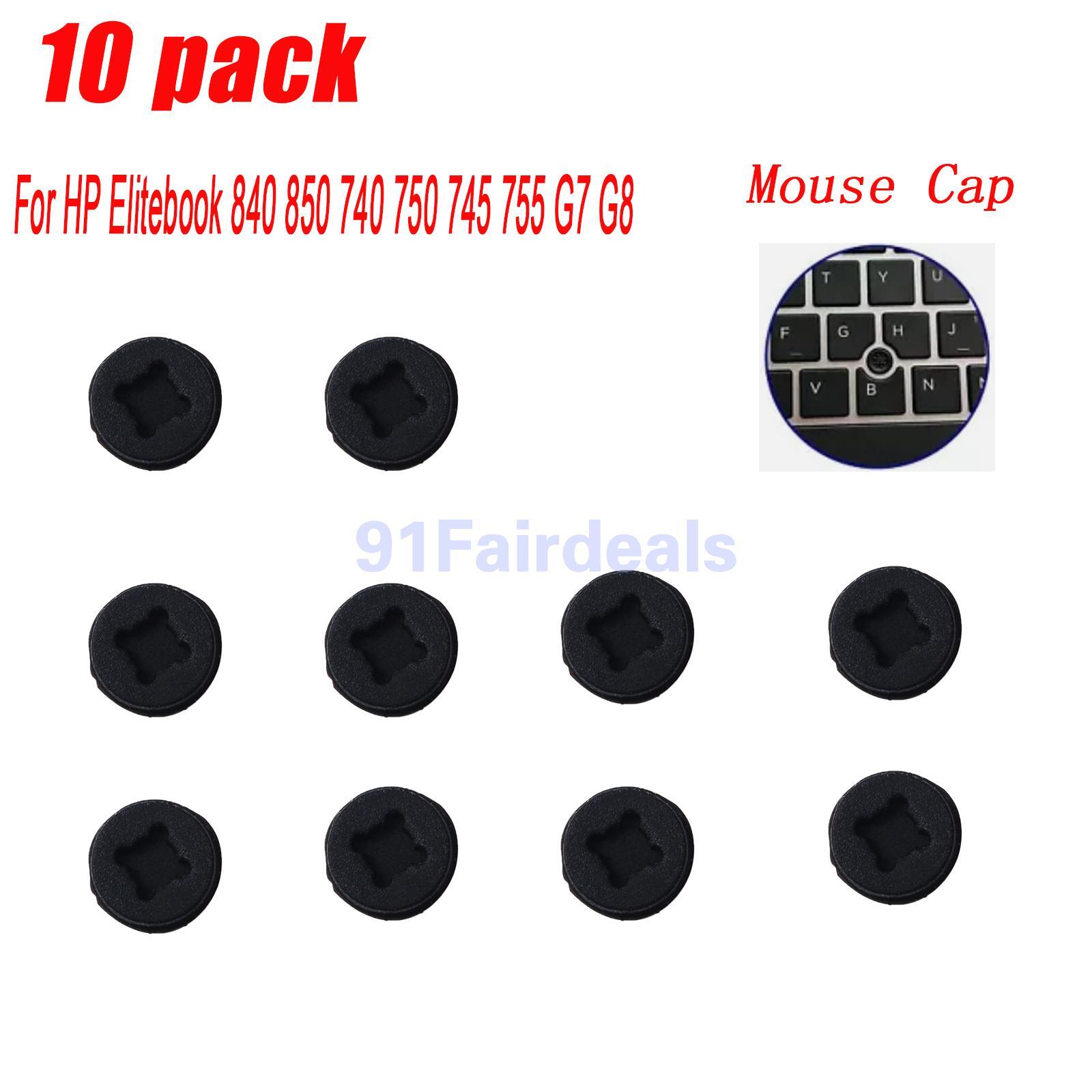 10Pack) Rubber Mouse Pointer Trackpoint Cap For HP 840 850 740 750 745 755 G7 G8