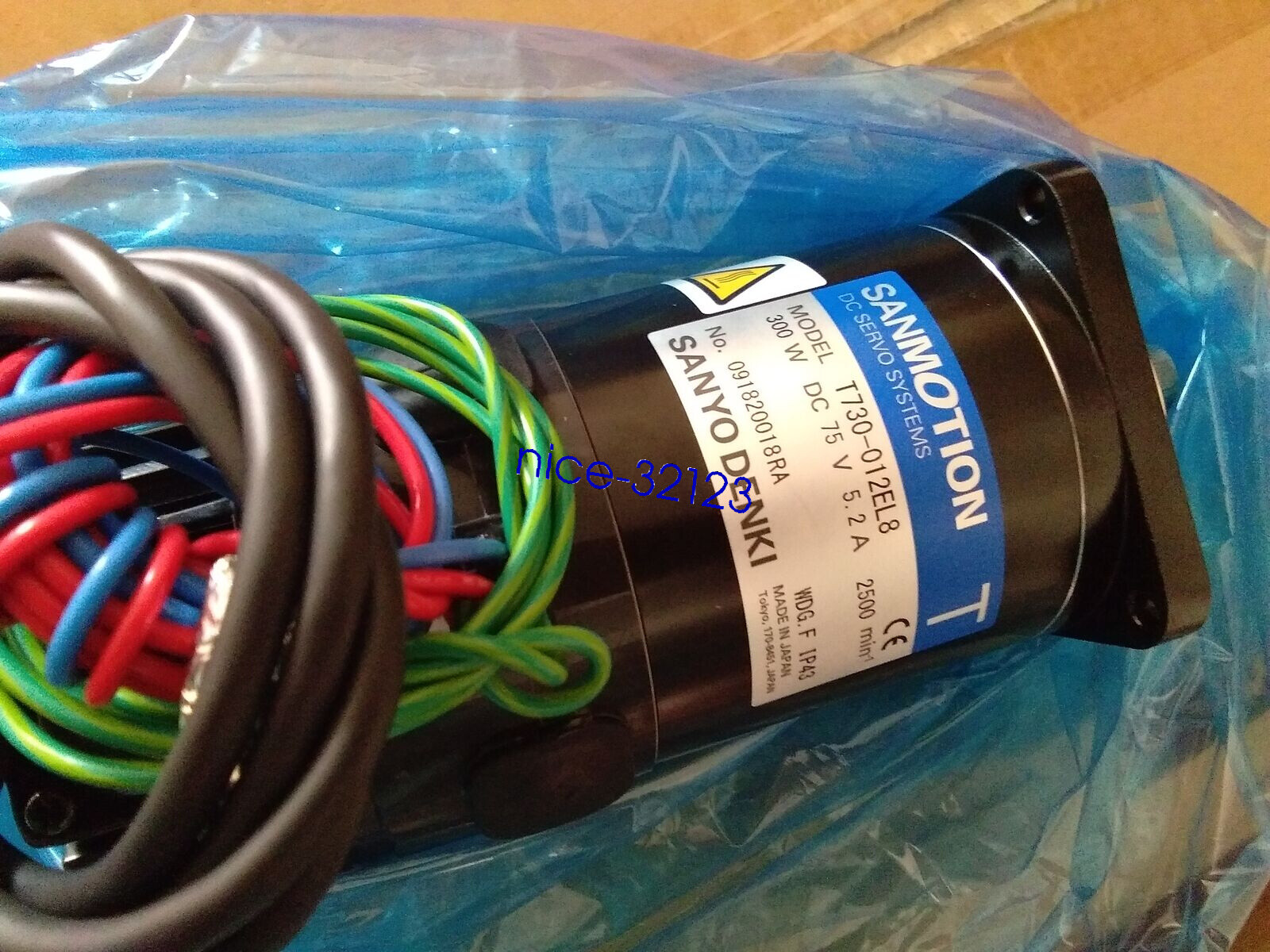 1PC SANYO T730-012EL8 DENKI SERVO MOTOR T730012EL8 New In Box Expedited Shipping