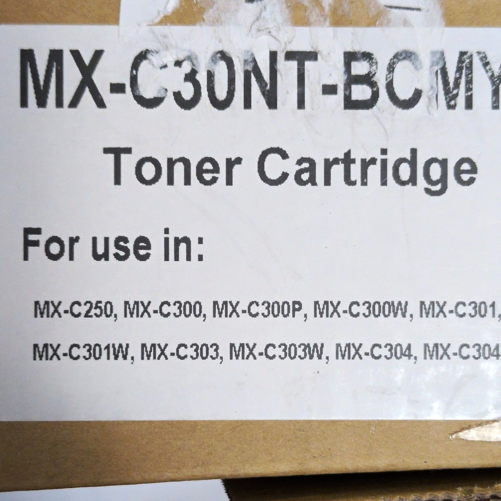  NEW Allton 4 Pack High Yield Toner SET for variety of Sharp MX Series printers 