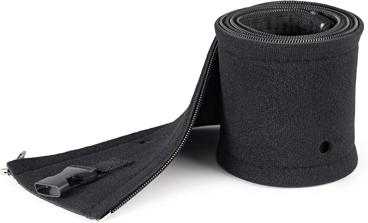 Startech 40" (1M) Neoprene Cable Management Sleeve, Black (WKSTNCMZP) Zipper