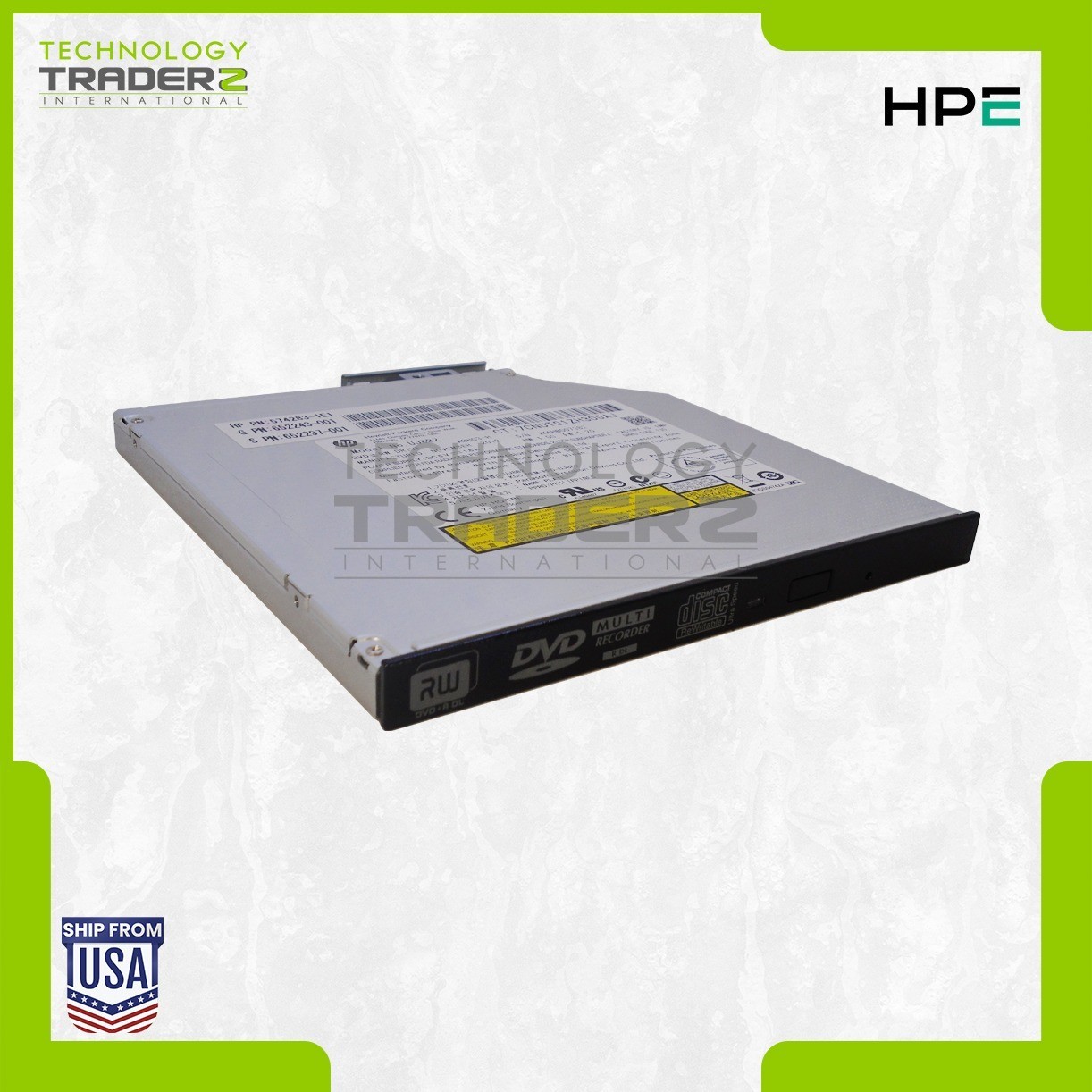 652297-001 HP ProLiant Slimline DVD-RW Drive 700577-6E3 652243-001 **Pulled**
