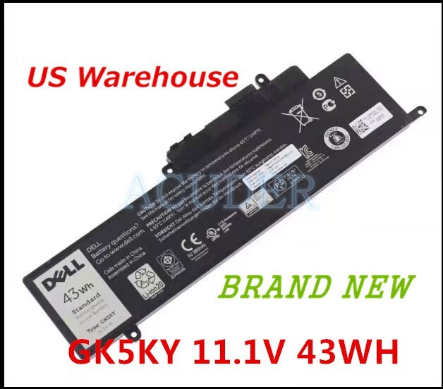 GK5KY Battery For Dell Inspiron 11 3147 3148 3518 Inspiron 13 7347 7348 15 7558