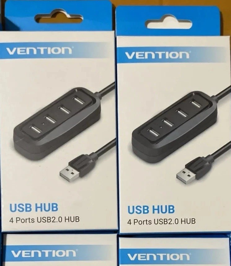 Vention USB HUB USB 2.0 Hub 4 Port USB Splitter /LED Indicator. 4 Pcs