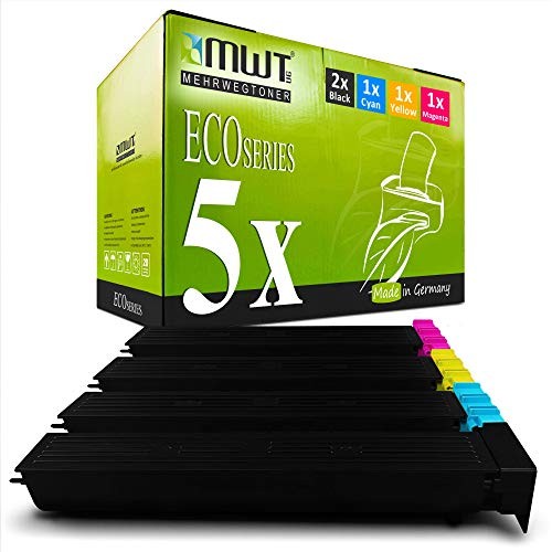 Eurotone 5x Toner Cartridges Multicolour