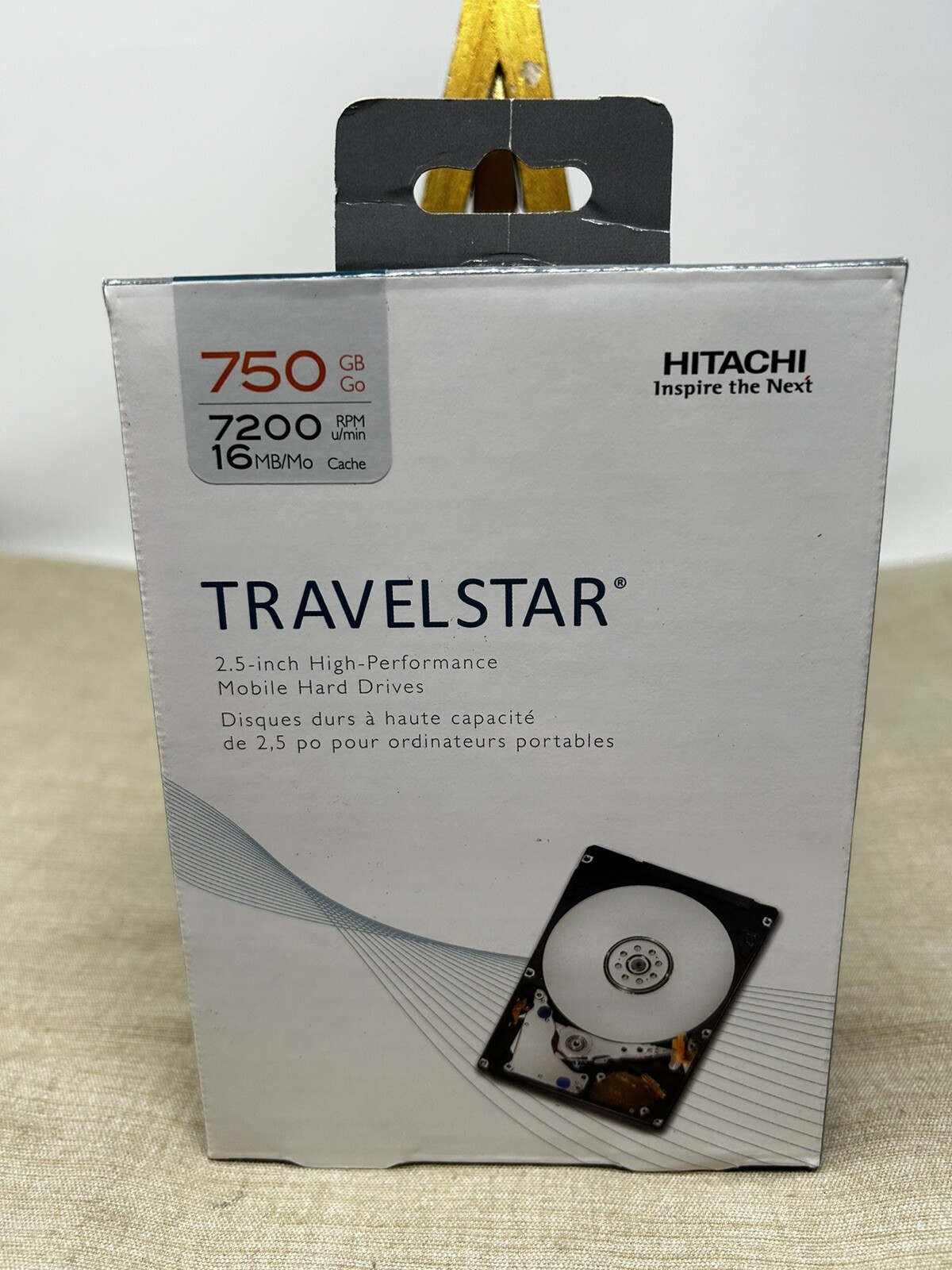 Hitachi Travelstar 7K750 750GB Hard Drive, 7200RPM,16GB Cache - HTS727550A9E364 