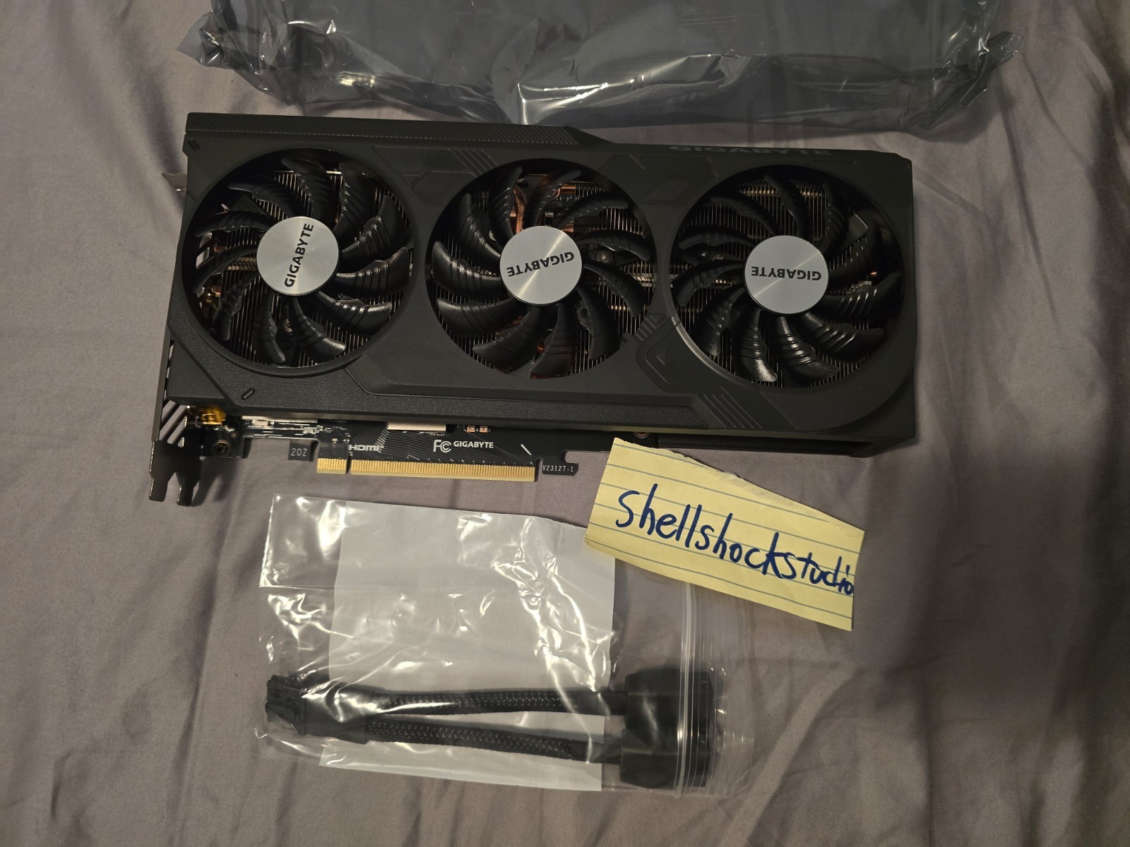 GIGABYTE RTX 4070 Ti Super 16GB Windforce OC Graphic Card (Serial Number Record)