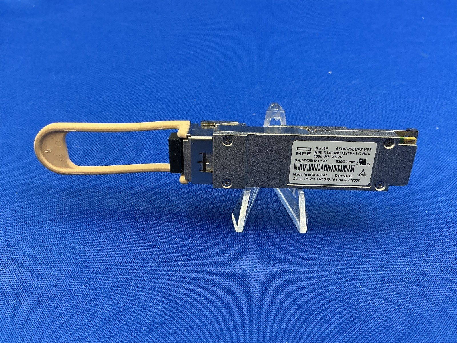 JL251A HPE X140 40G QSFP+ LC BiDi 100m MM XCVR