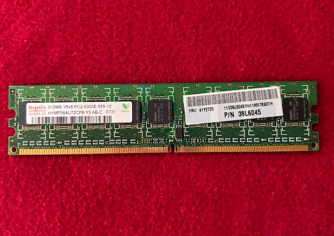 hynix 512mb HYMP564U72CP8-Y5