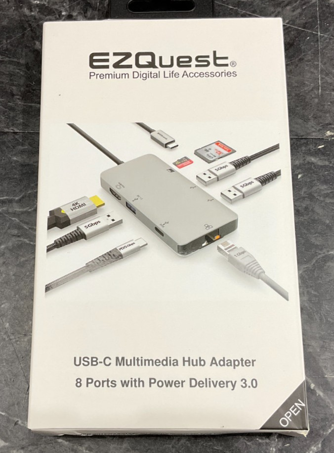 EZQuest USB-C Hub X40030 ✅❤️️✅❤️️ BRAND NEW FACTORY SEALED ✅❤️️✅❤️️