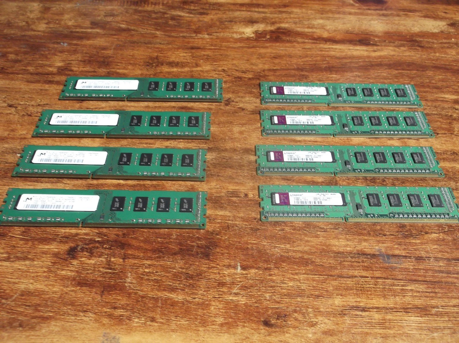 Lot of 24 Mixed Computer RAM  Desktop DIMM & Laptop And 32 wifi cards laptop