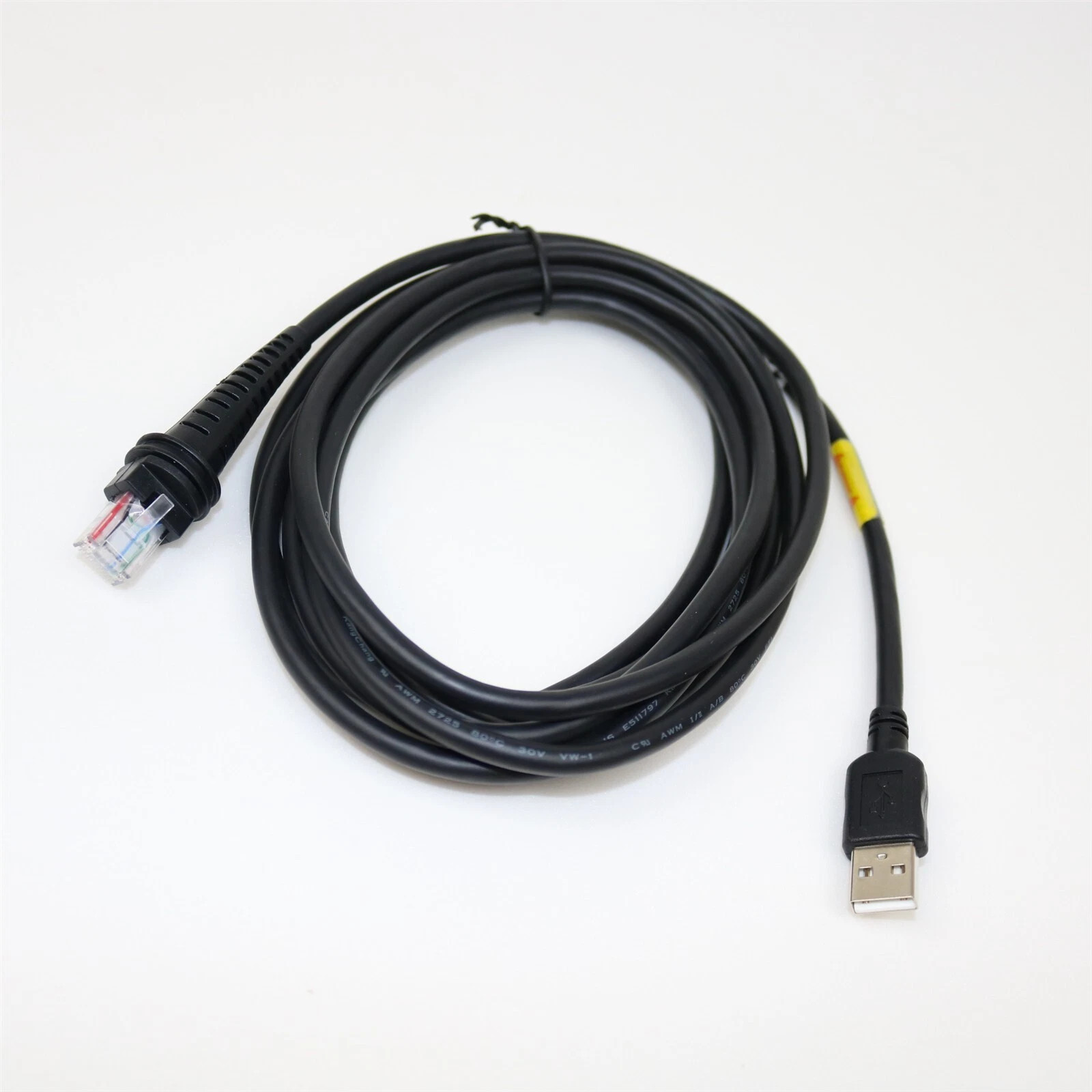 Lot of 5 Honeywell CBL-500-300-S00 Male USB Cable Type A  5V 3M/9.8ft