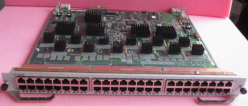 3Com 7750 7700 48-Port Gigabit 10/100/1000  Switch Blade 3C16888 3xAvailable