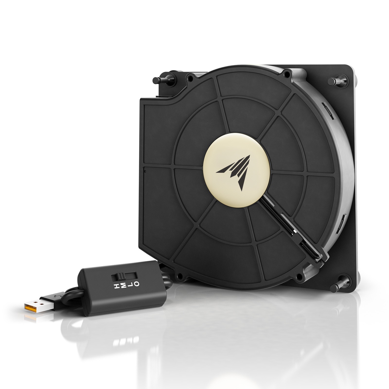MULTIFAN S2, Quiet 120mm USB Blower Fan, for Receiver DVR Xbox Modem AV Cooling