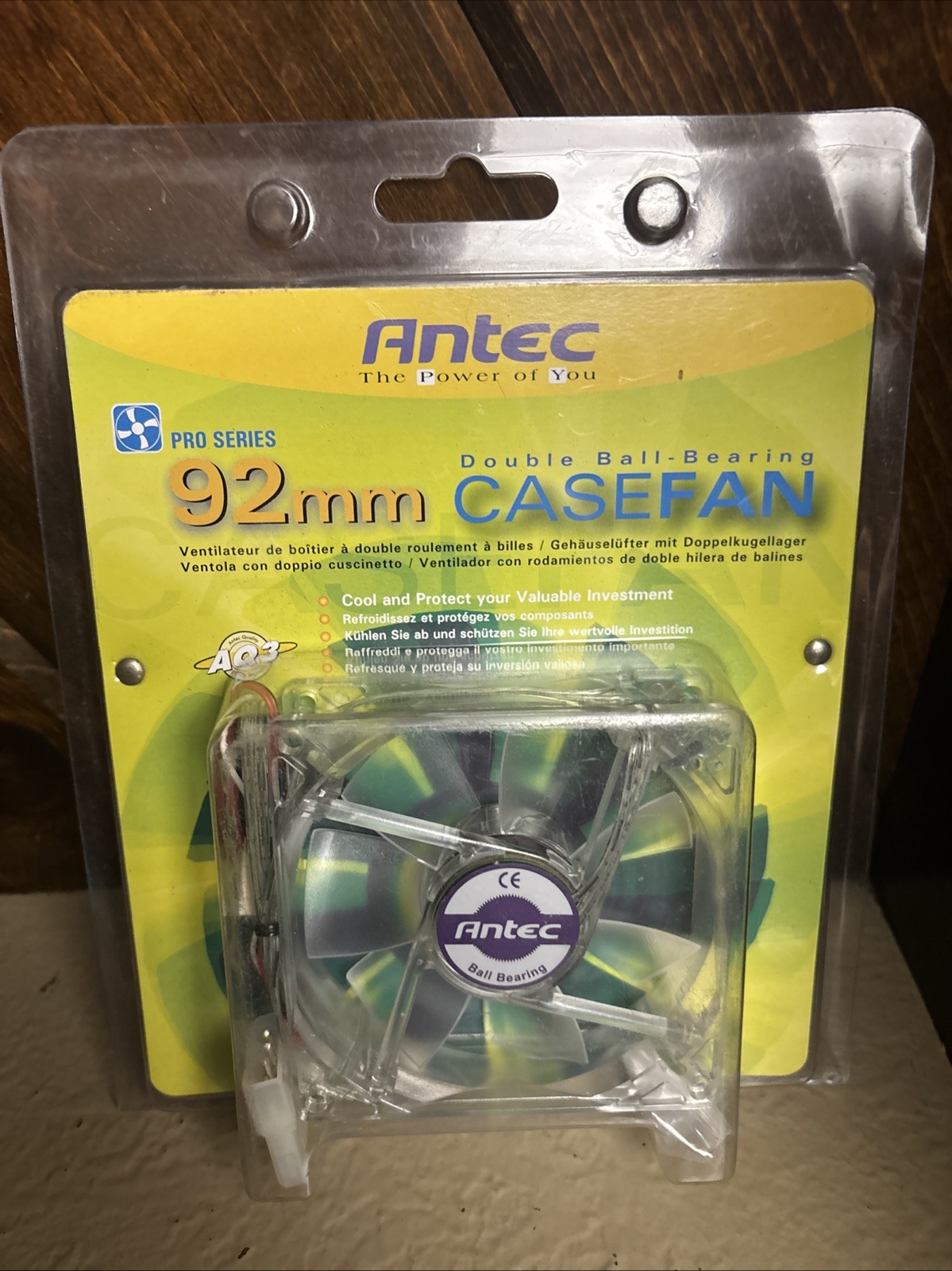 Antec Pro Series Ball Bearing 92mm PC Case Fan CaseFan NEW 