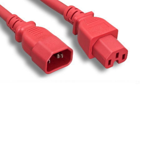 6' Red Power Cable for Cisco Catalyst 9200 9300 9500 9600 Switches Jumper Cord