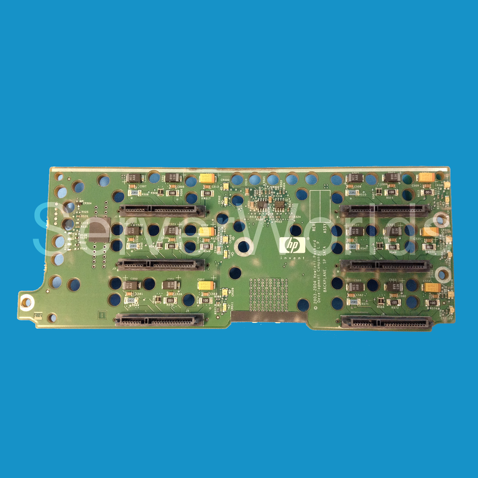HP 417591-001 MSA 20 SATA Backplane Board 012376-501