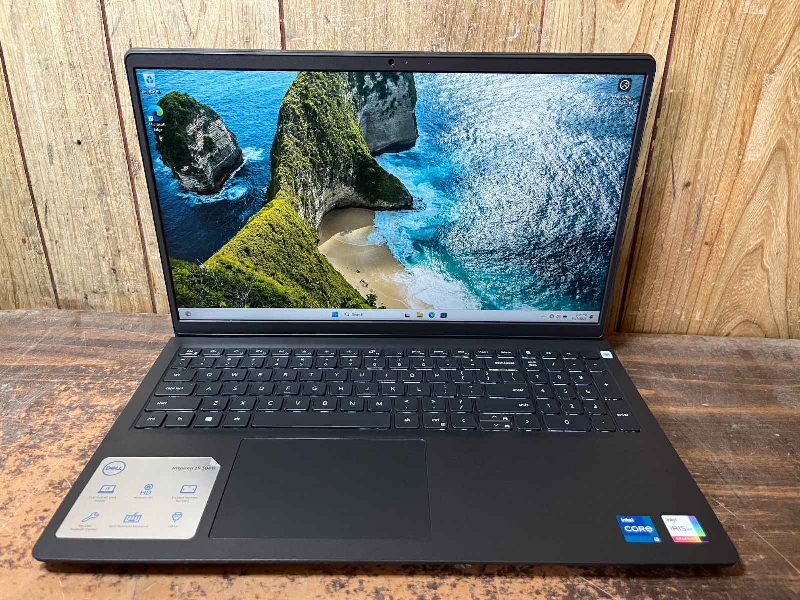 DELL INSPIRON 15 3511 LAPTOP i5-1135G7 12GB RAM 256GB NVMe SSD WIN11 Iris Xe