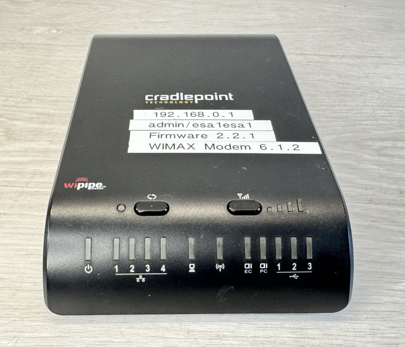 CradlePoint MBR1200B 4-Port 10/100 Wireless Router