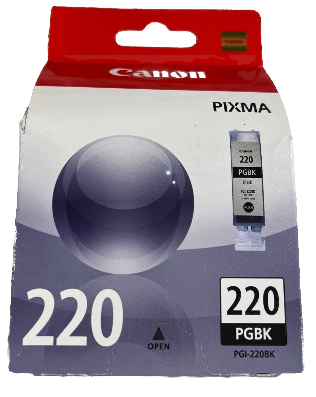 Canon PIXMA Black Ink Tank Cartridge PGBK 220 PGI-220BK New In Box