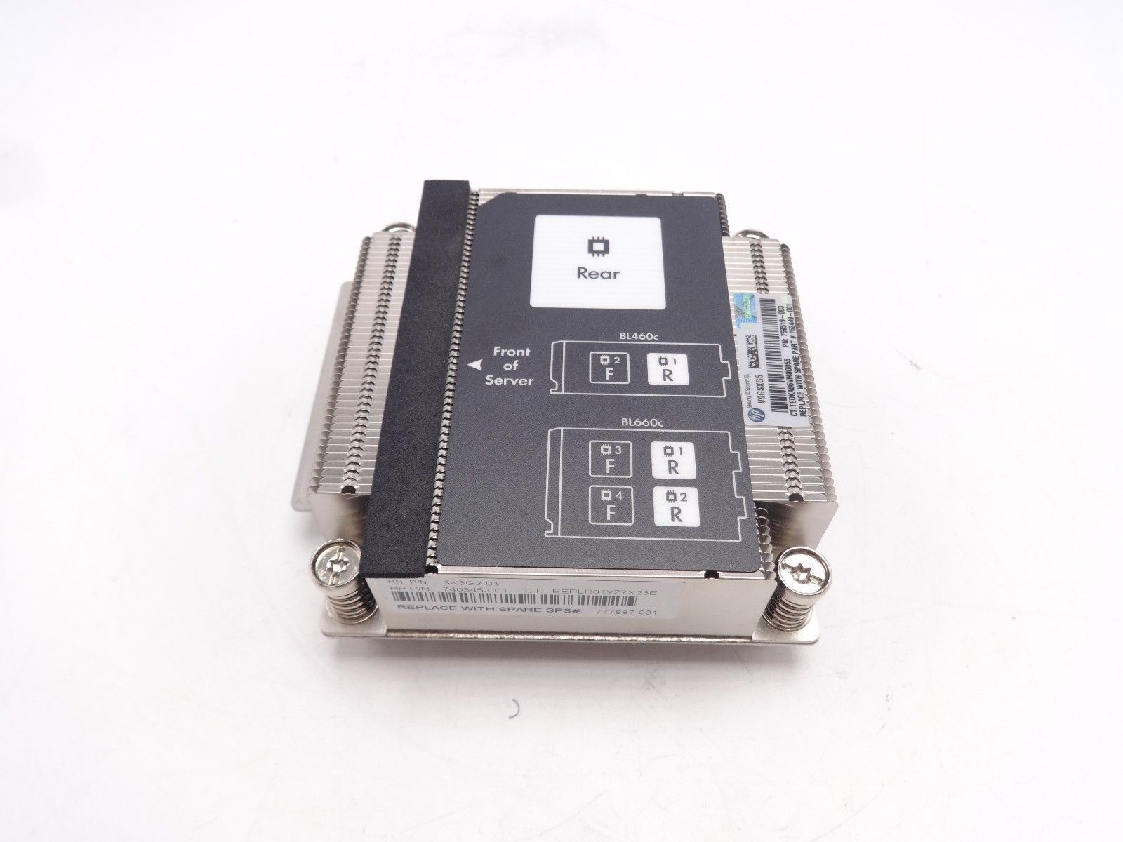 HP 777687-001 BL460C G9 Heatsink CPU1