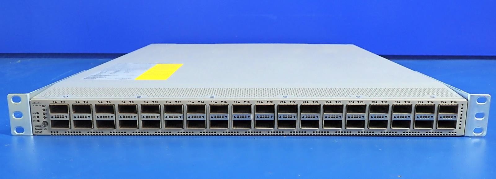 CISCO NEXUS 9236C 36x QSFP28 Port Data Center Switch (Front to Back) N9K-C9236C