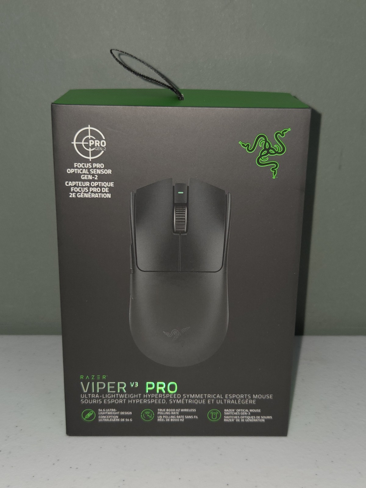 New & Sealed Razer Viper V3 Pro Ultra-Lightweight Wireless Gaming Mouse - NIB