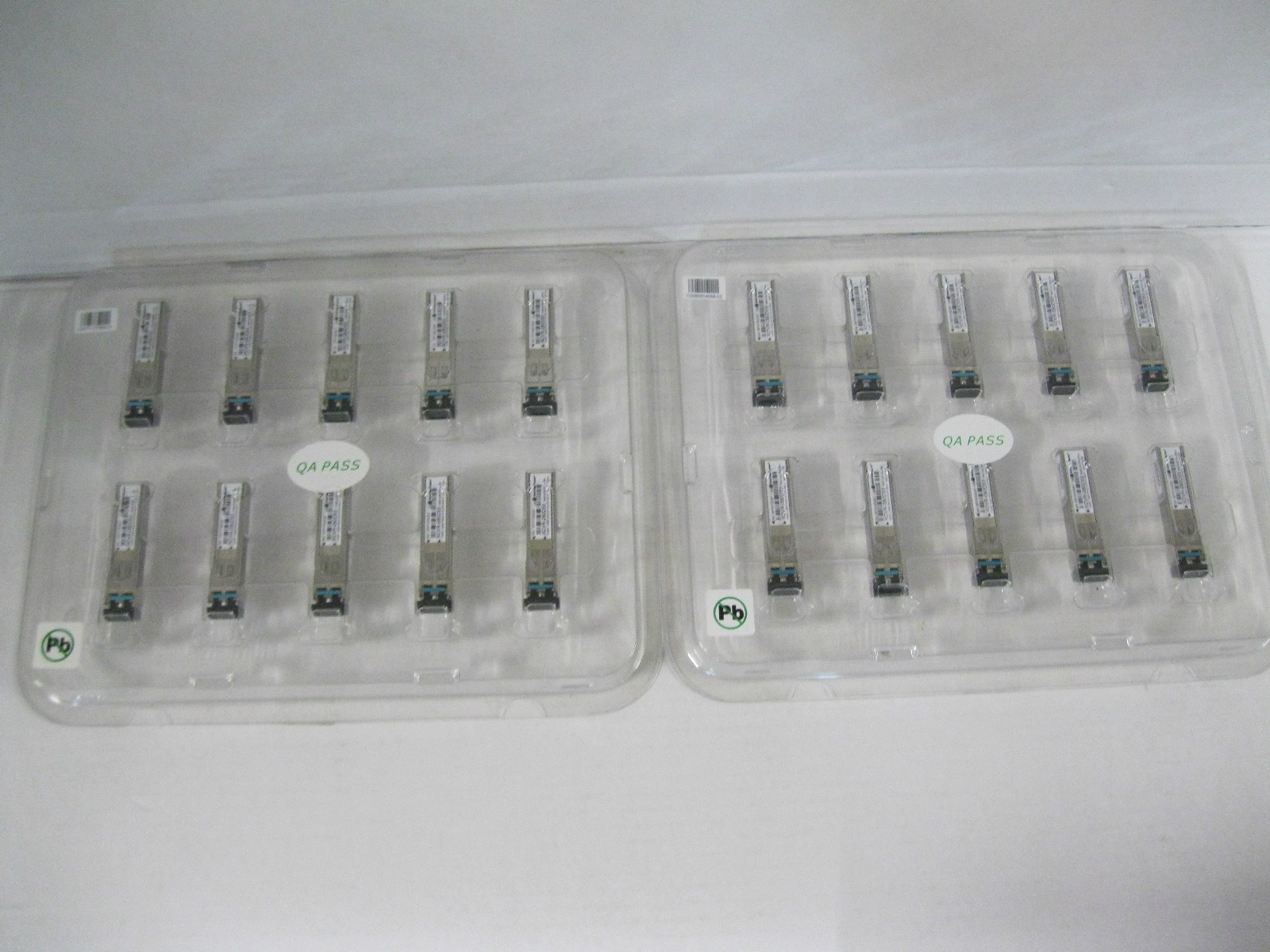 Lot of 20 New XCVR-080D53 World Wide Packets 100M/1G SM 1530nm 80km SFP Ciena