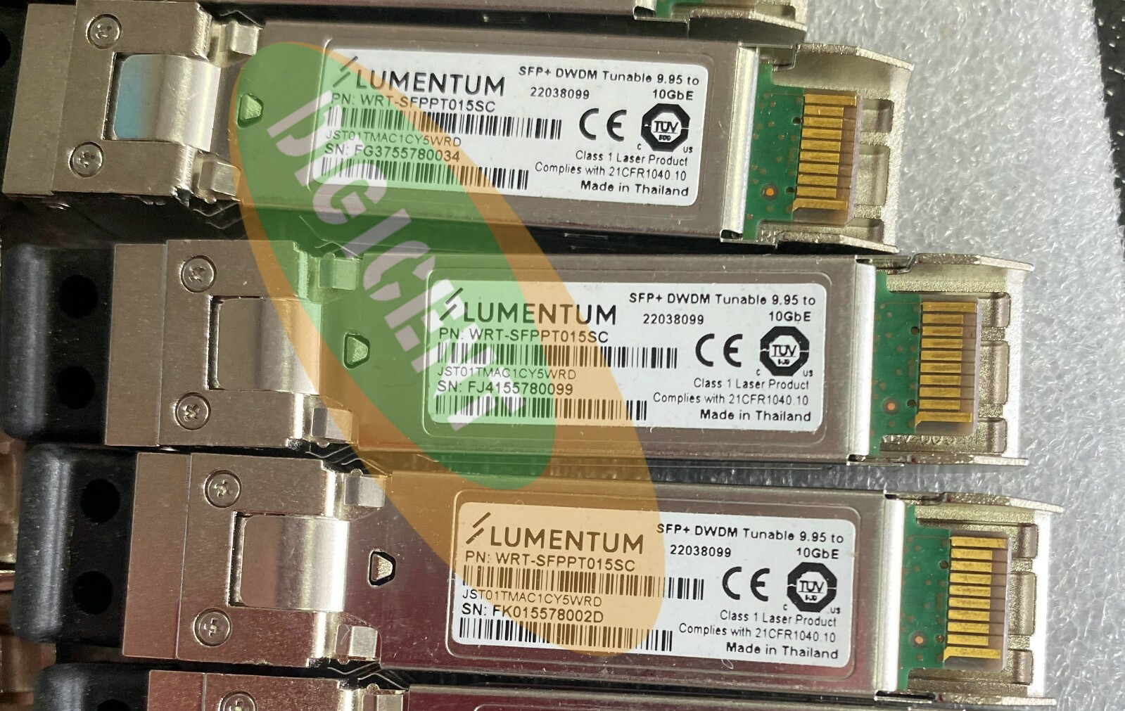 LUMENTUM (JDSU) WRT-SFPPT015SC SFP+ 10G-DWDM Tunable  80KM LC DOM  22038099