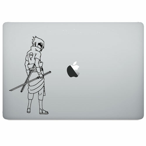 Naruto Sasuke Uchiha Vinyl Decal Sticker for Macbook Air Pro Laptop Car Window