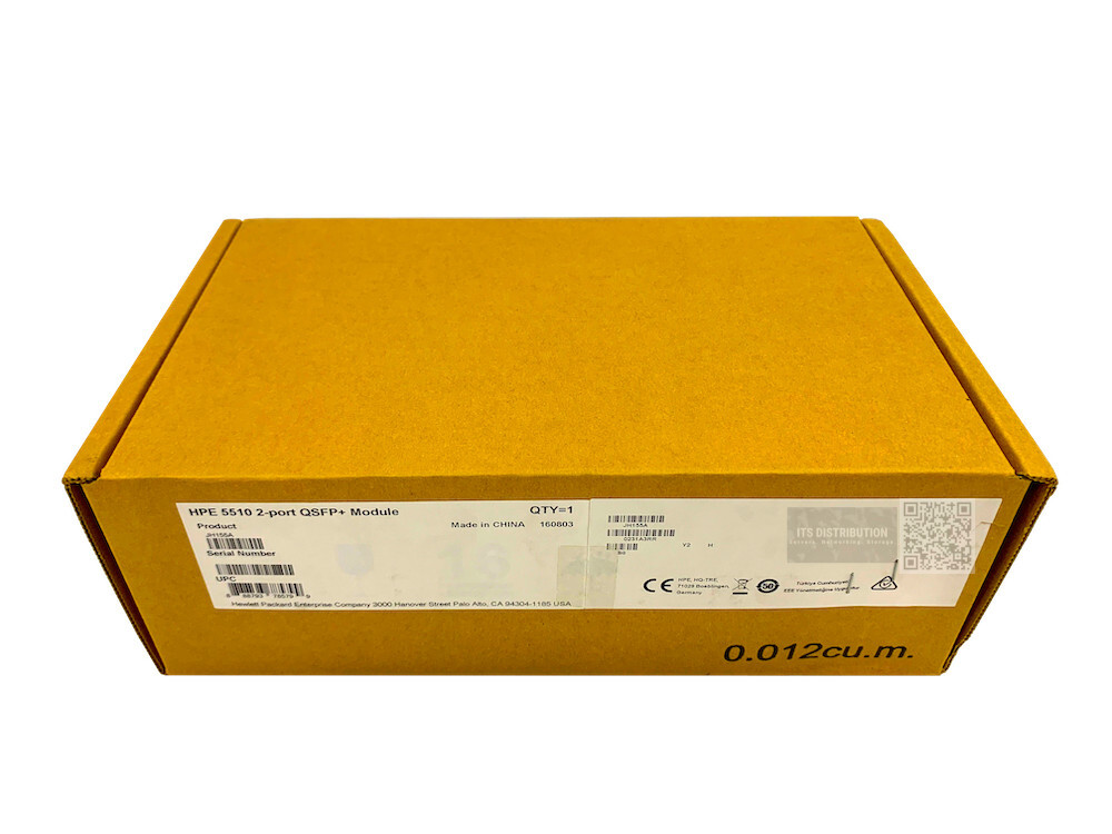 JH155A I Brand New Retail HPE 5510 QSFP+ 2-port Module 0231A3RR