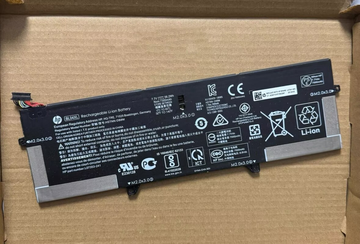 Genuine BL04XL Battery for HP EliteBook x360 1040 G5 G6 HSTNN-UB7N L07041-855