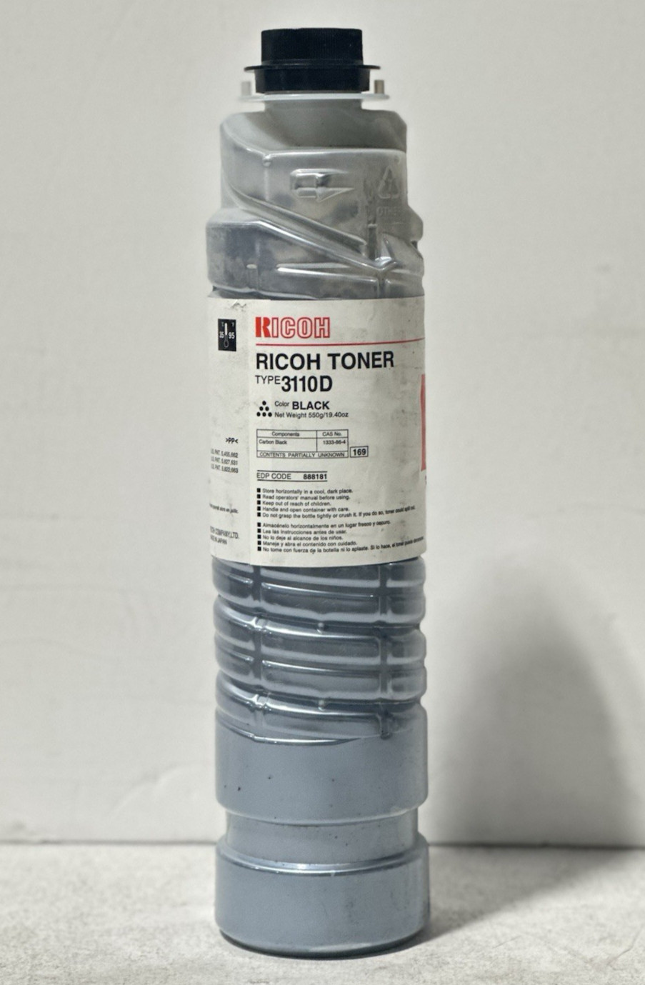 Genuine Original RICOH Toner Type 3110D (888181) Black