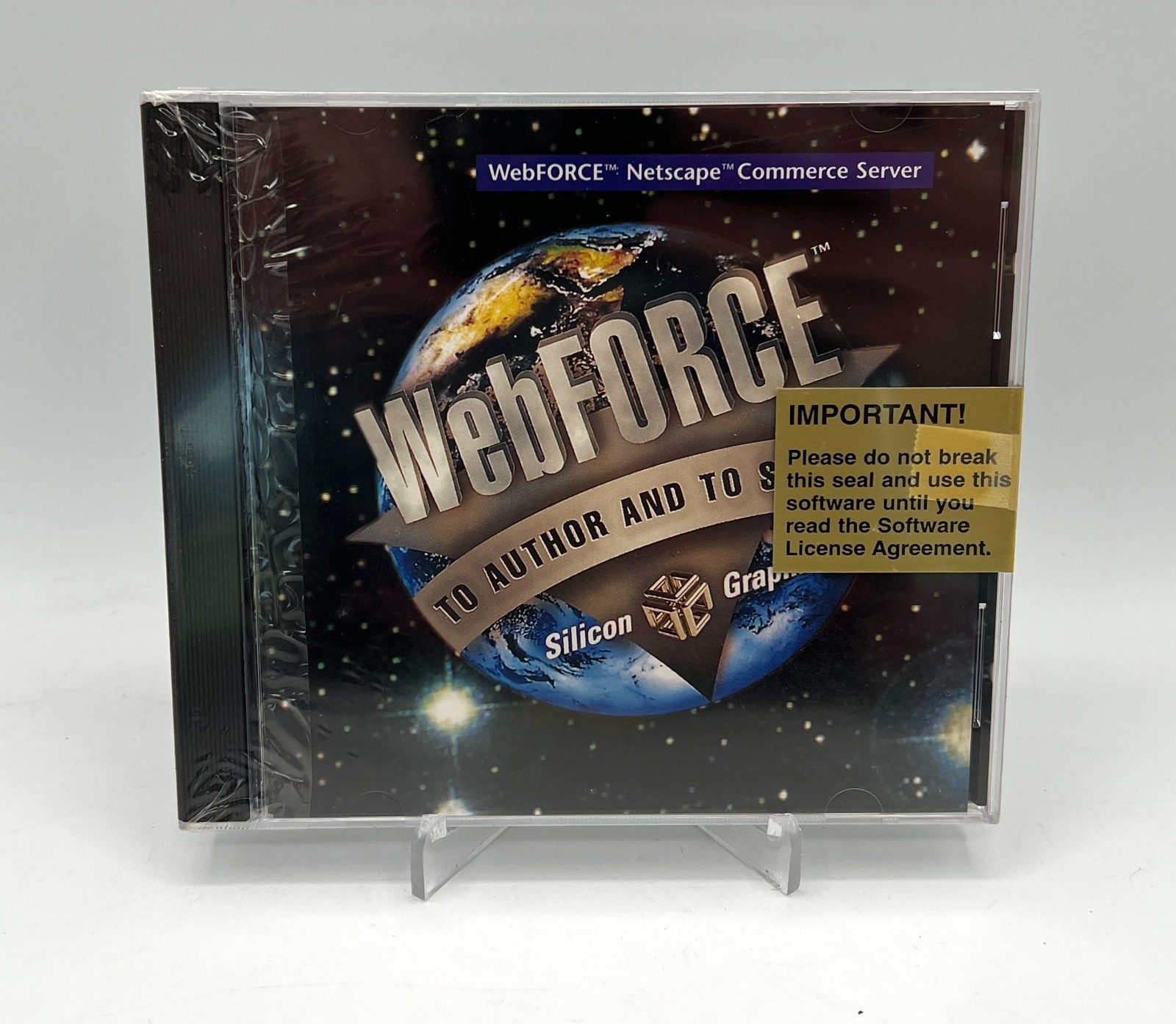 Vintage/Sealed - Silicon Graphics SGI WebFORCE - Commerce 1.1 - 813-0349-003