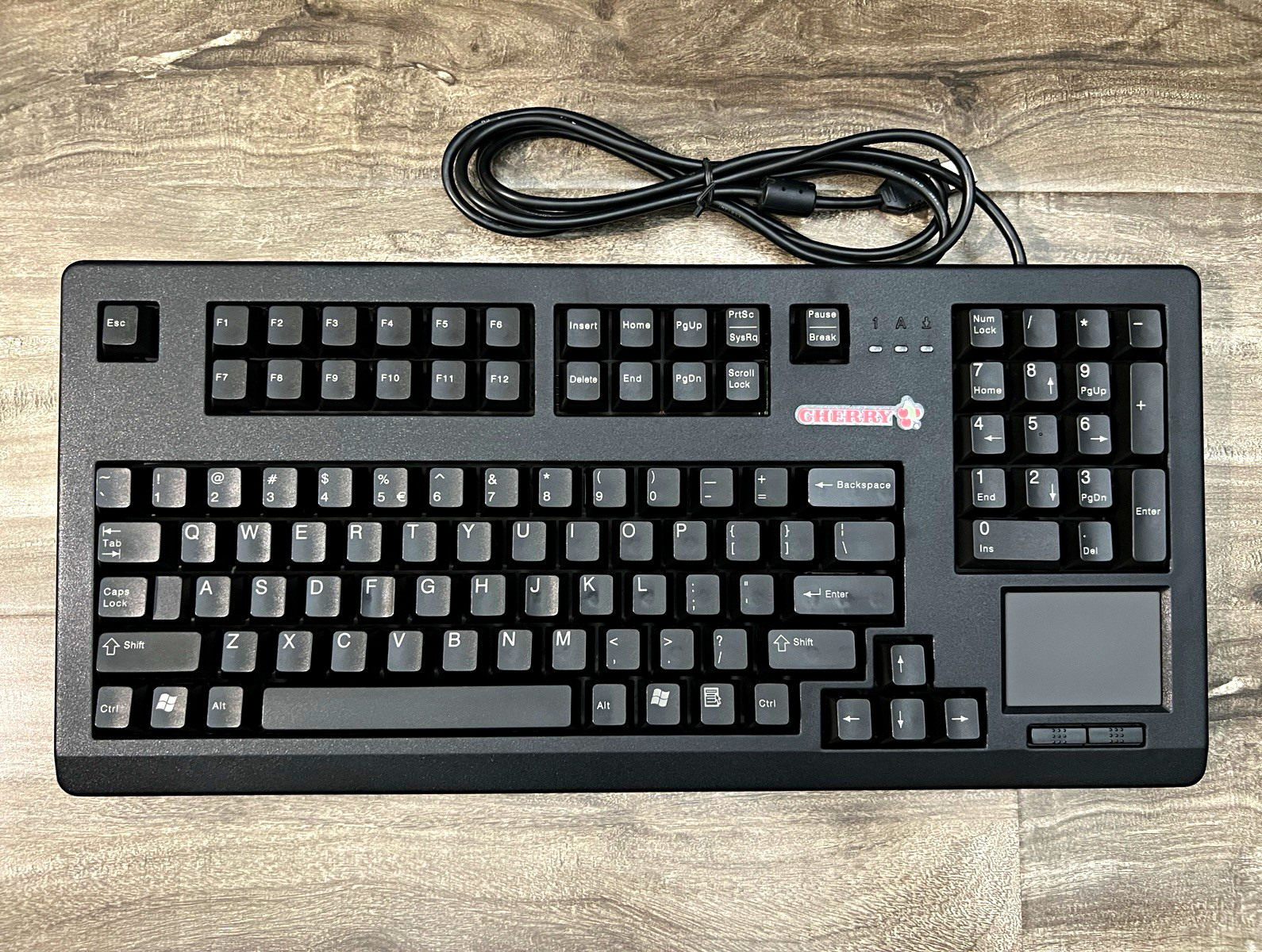 Cherry G80-11900LUMEU-2 Mechanical Keyboard w/ Touchpad – Excellent Condition