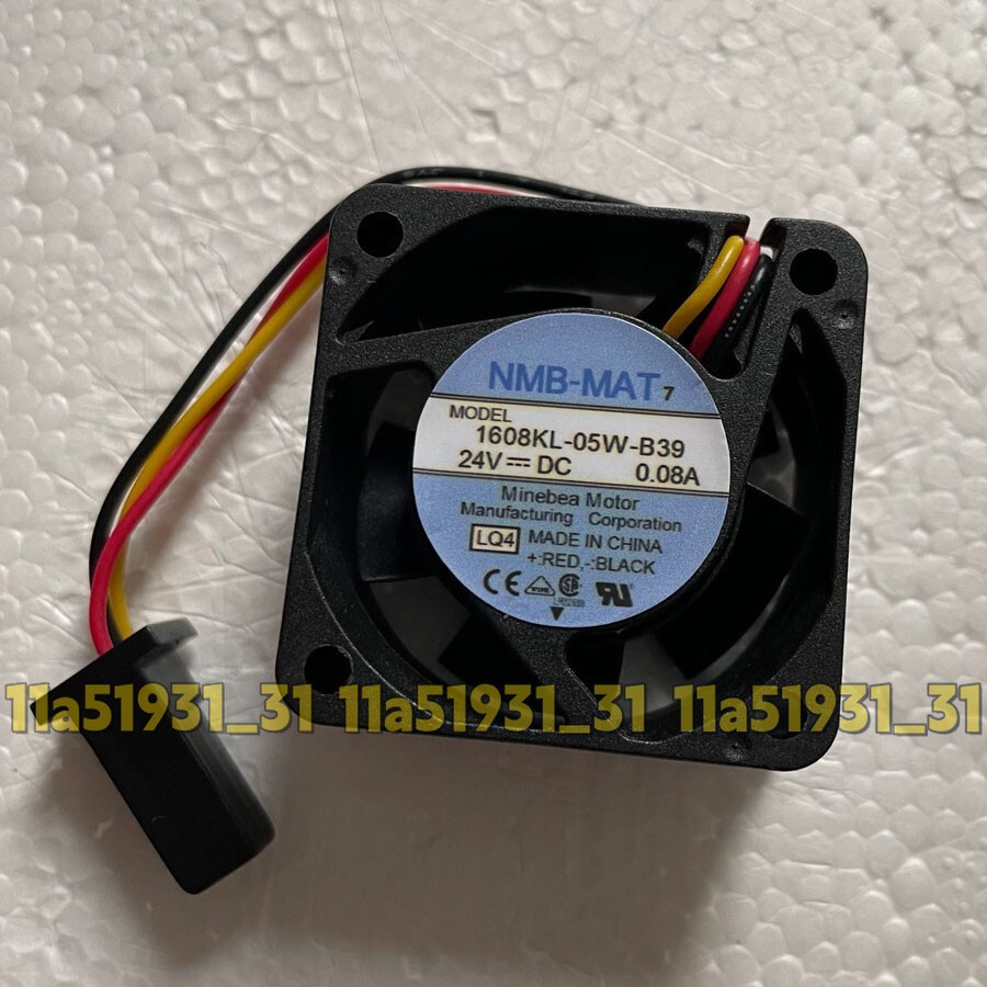 1PC NEW NMB-MAT 1608KL-05W-B39 fan 24V 0.08A 3wire 40*40*20mm Cooling Fan#