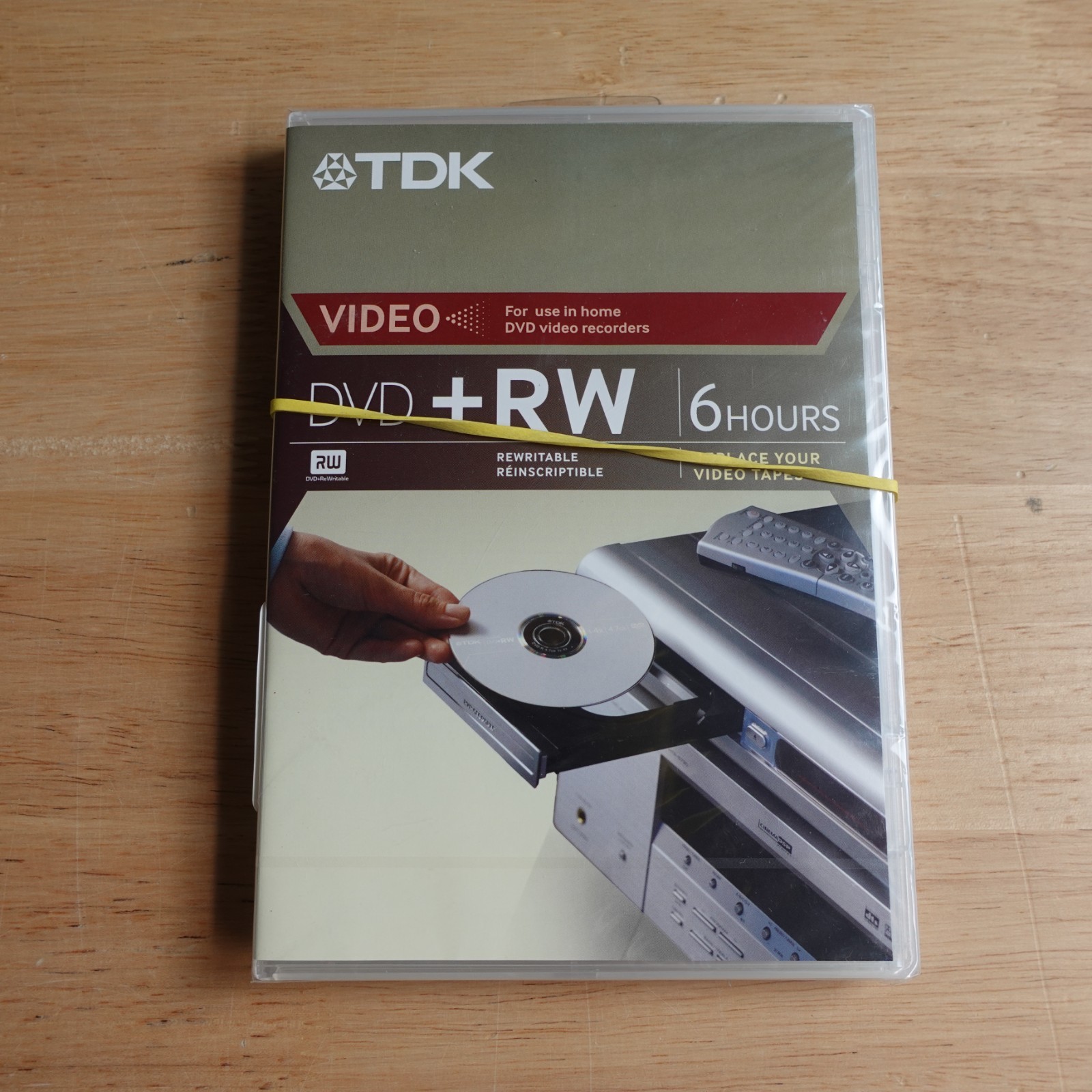 3 TDK  DVD+RW And -RW 6 Hour Rewritable Discs Brand New Sealed Lot Of 2