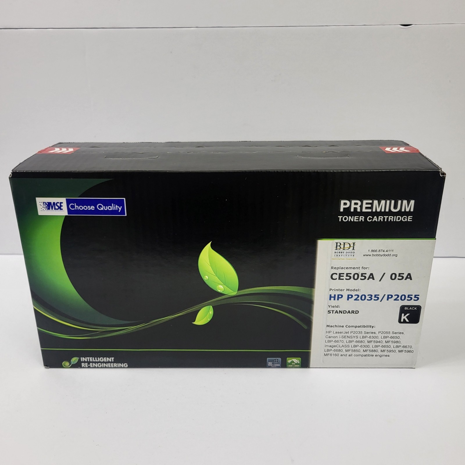 CE505A / 05A Black Toner Cartridge For HP P2035/P2055, Canon i-SENSYS series 
