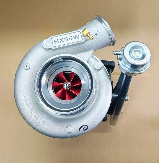 Reman Turbo Holset HX35W 14cm T3 V-band billet made Huddersfield England