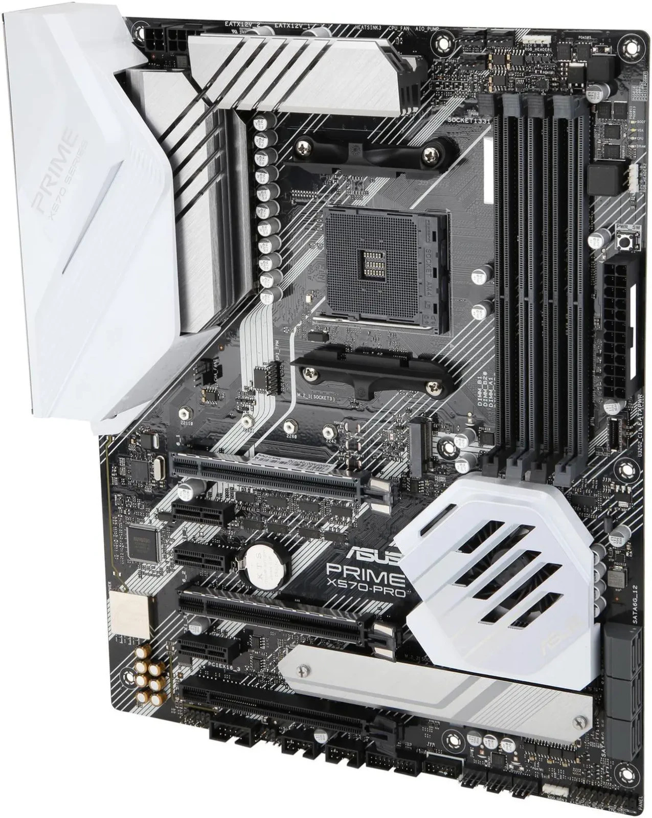 ASUS Prime X570-Pro AM4 with PCIe Gen4, Dual M.2, HDMI ATX Motherboard