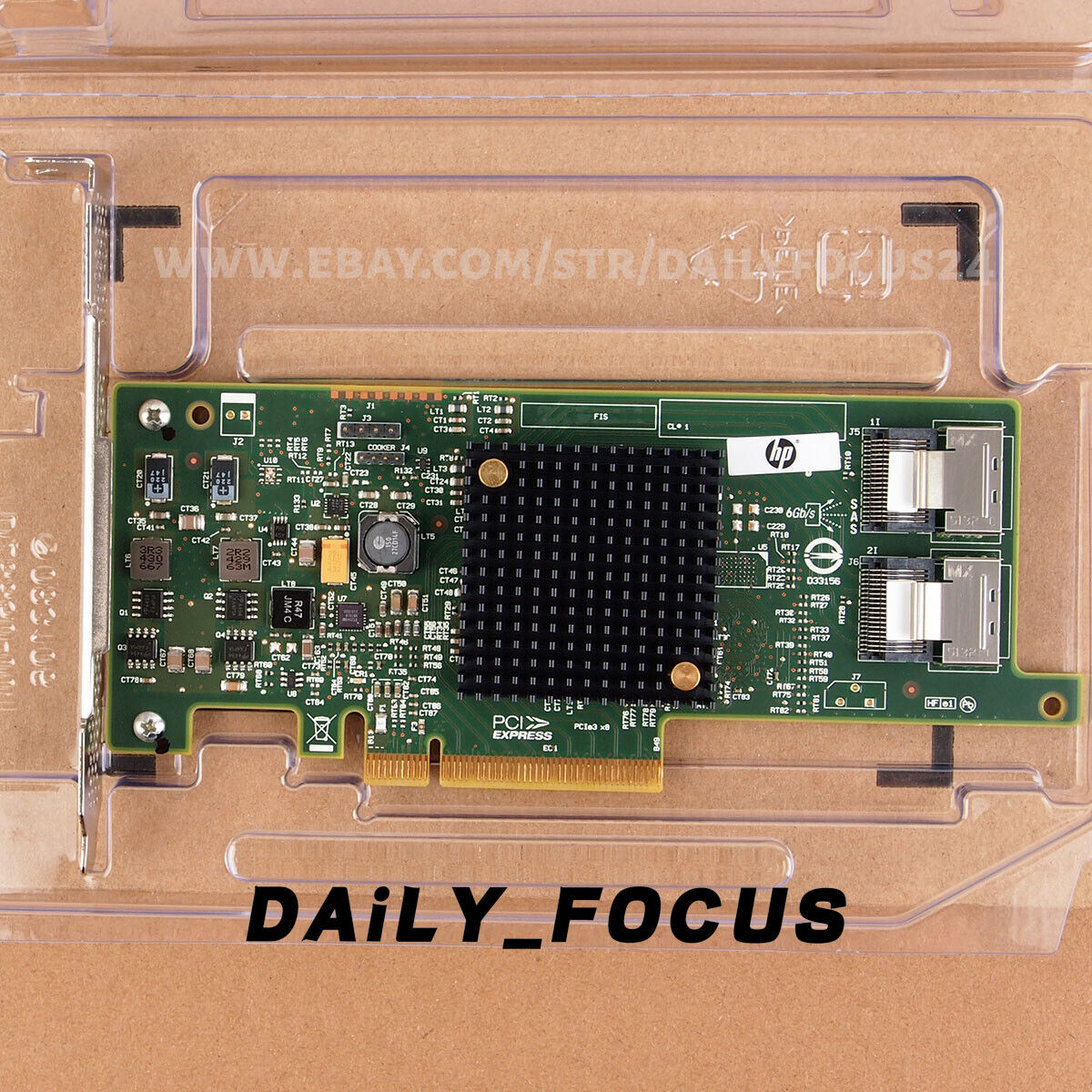 HP H220 (LSI 9207-8i) IT Mode P20 SAS9205-8I 6Gbps PCIe3.0 ZFS FreeNAS unRAID