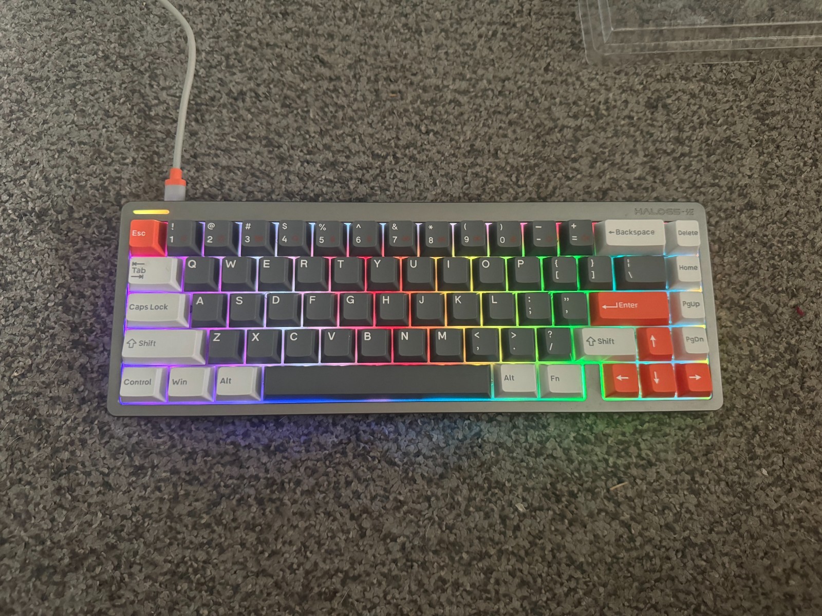 Nuphy Halo65 HE Magnetic Switch Gaming Keyboard Space Gray