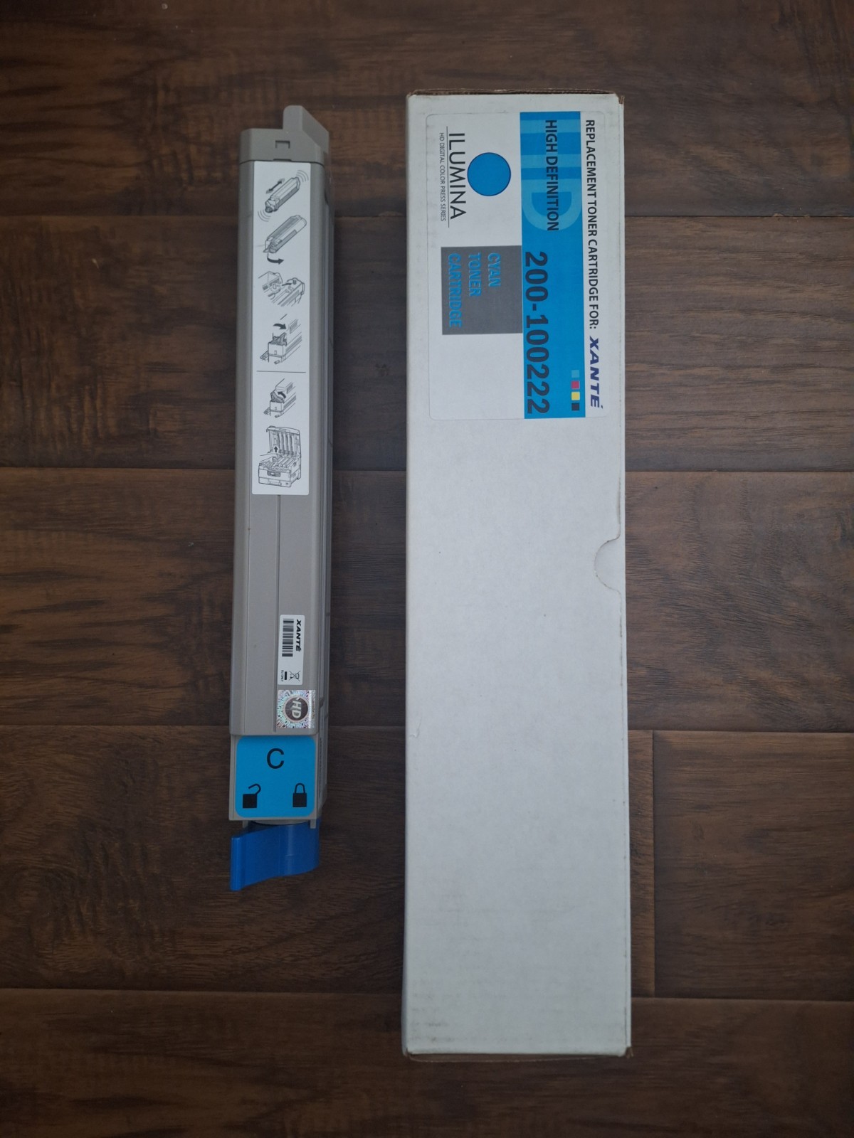 Xante Ilumina High Definition Cyan Toner 200-100222