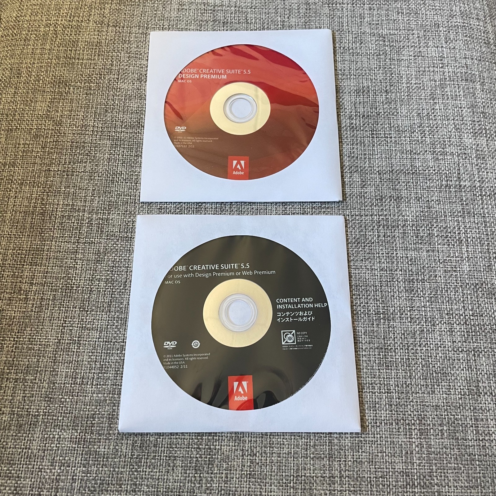 Adobe Creative Suite CS5.5 Design Premium Mac OS CS5 5