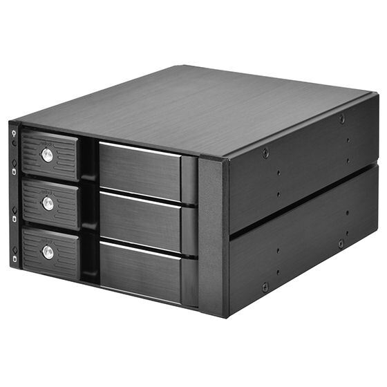 Silverstone FS303B-12G 3x3.5inch SAS/SATA HDD/SSD to 2x5.25inch Bay Front Bay  