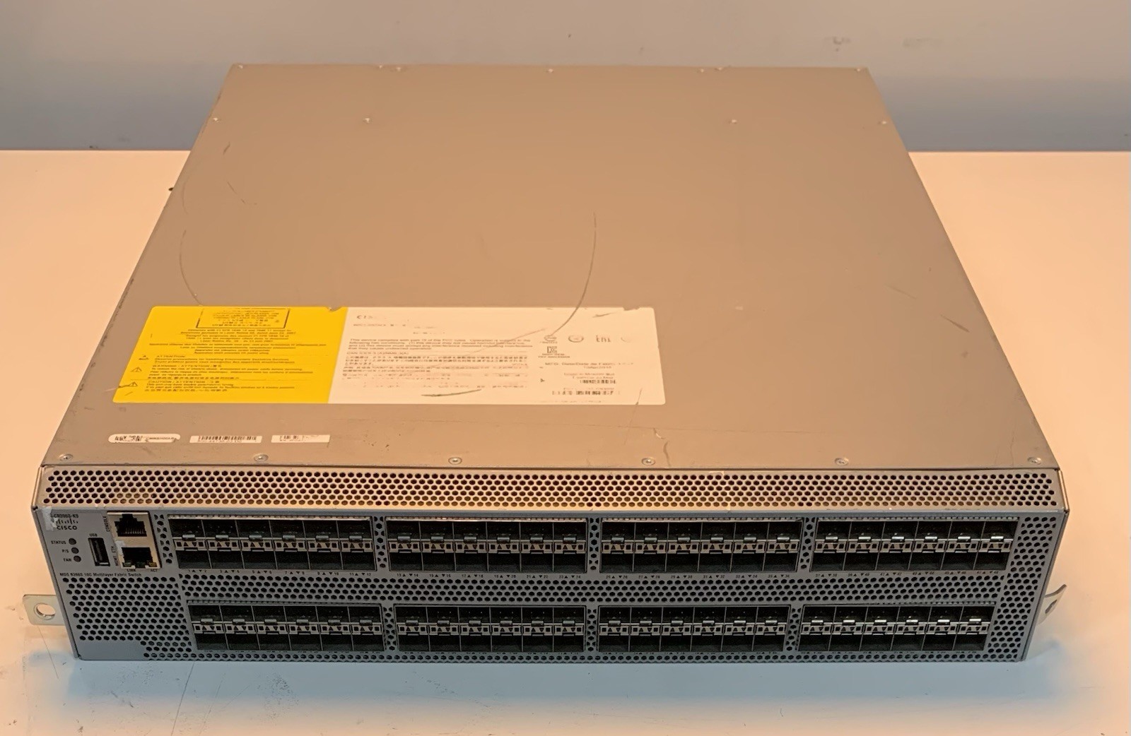 Cisco MDS 9396S DS-C9396S-K9 96 SFP Port Multilayer Fabric Switch