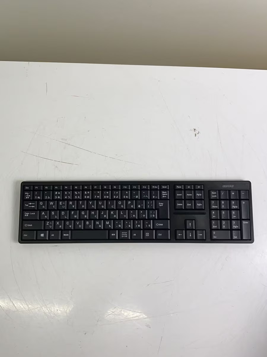 BUFFALO Keyboard BSKBW100SBK Black