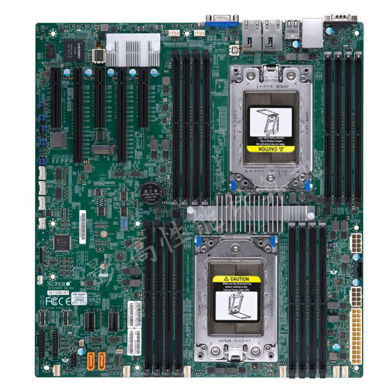 Supermicro H11DSI dual-socket motherboard AMD EPYC server motherboard REV2.0