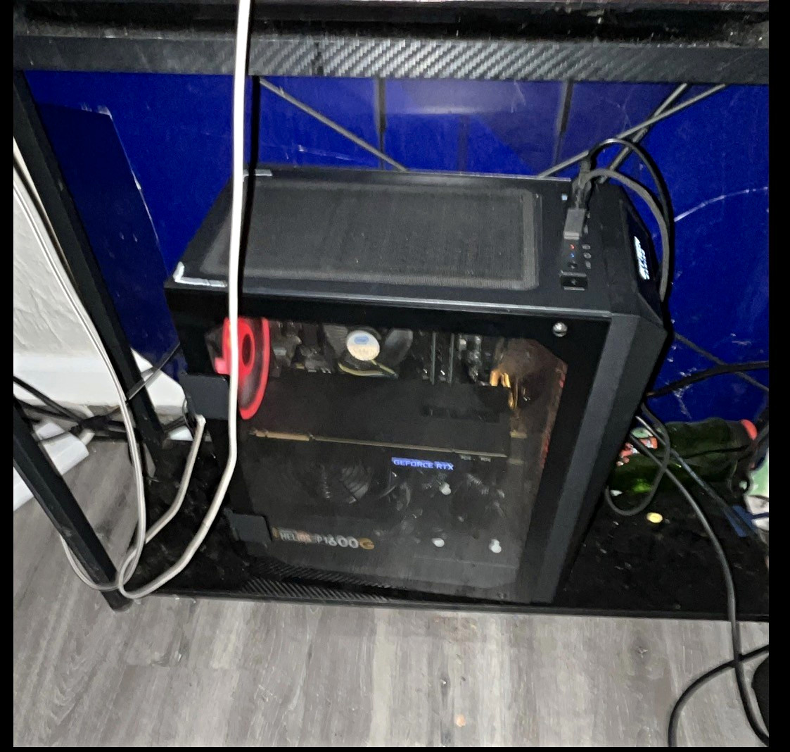Custom/Whitebox Custom Built Gaming Desktop PC GeForce RTX Black Mid Tower