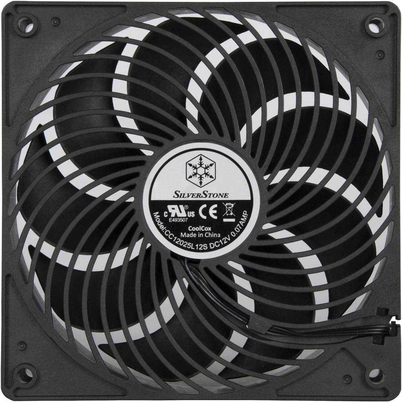 Silverstone Air Penetrator 120i Quiet 120mm air Channeling Computer Fan