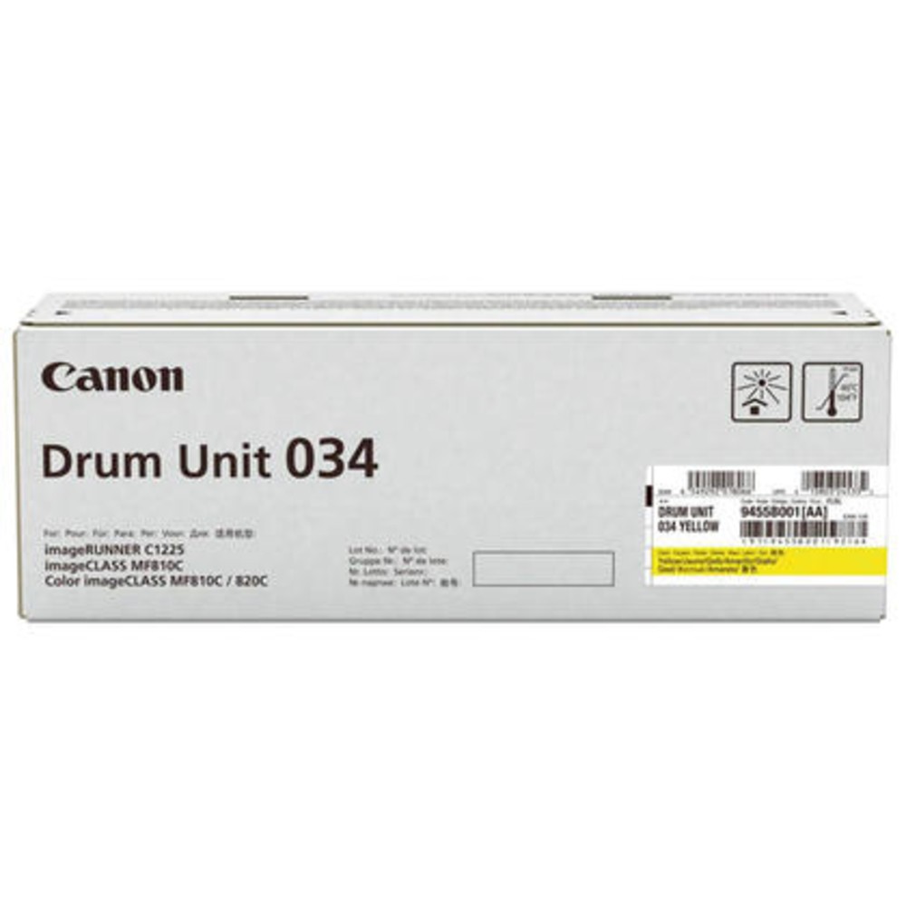 CANON 9455B001 Imagecls Mf810Cdn Crg034 Yellow Drum